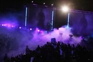SYDNEY, AUSTRALIA - JUNE 15. The Undertaker enters the arena during WWE Smackdown at Acer Arena on June 15, 2008 in Sydney, Australia.  (Photo by Gaye Gerard/Getty Images)